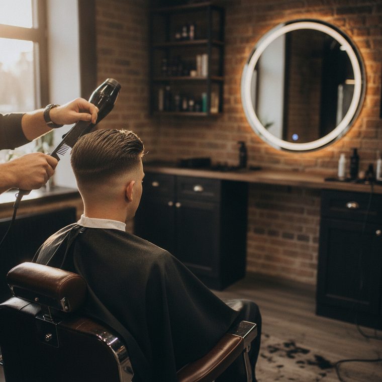 Herrenhaarschnitt beim TEMIR Friseursalon Mühlacker